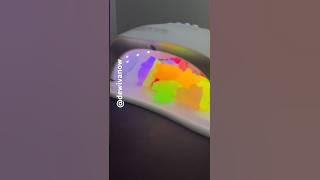 Wiggly jelly test glows or not #dewivanow #wigglyjelly #uvlight #glowinthedark