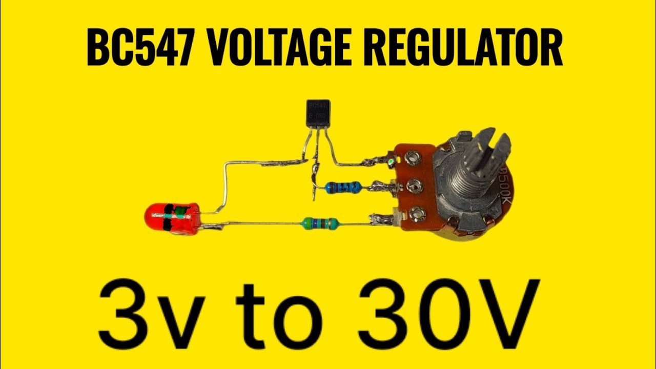 How To Make Simple Bc547 transistor project @ashishsaru - YouTube