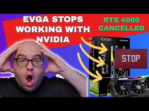 More BAD News for Nvidia as EVGA RTX 4000 GPUs CANCELLED