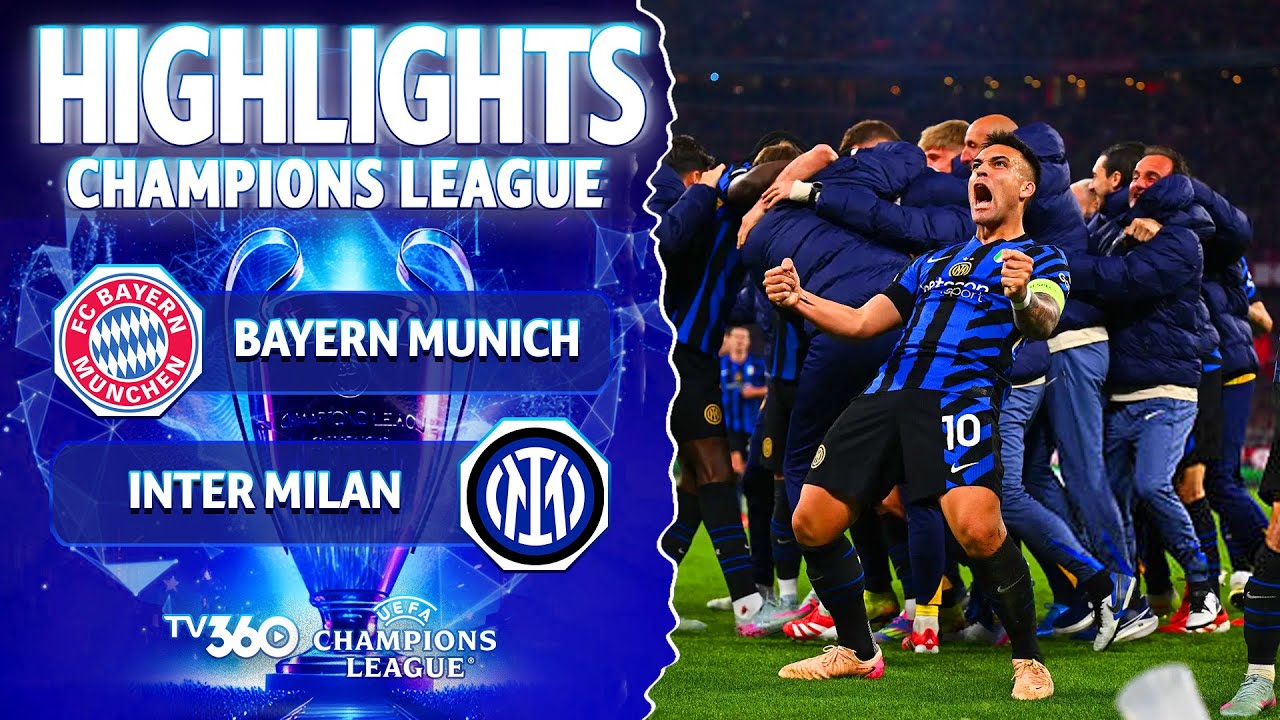 nha cai 79 HIGHLIGHTS BAYERN MUNICH VS INTER MILAN: VẬN ĐEN BÁM KANE, NỖI BUỒN CỦA THOMAS MULLER | UCL 24/25