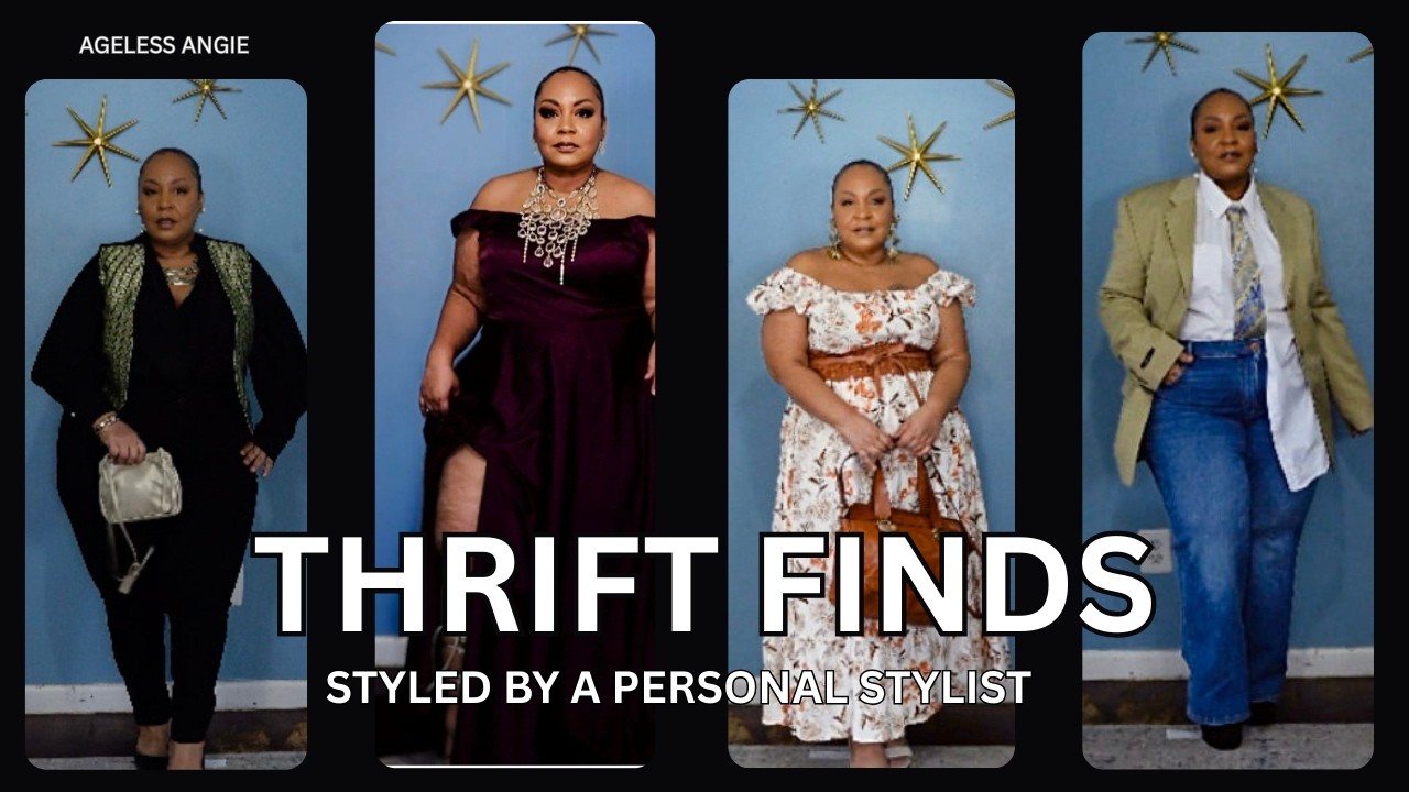 How I Style Thrift Finds into Real Outfits | Personal Stylist Talk #2 #haul