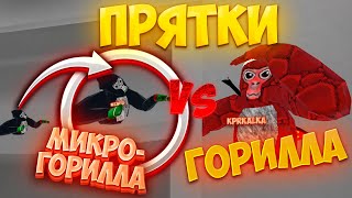 Я стал МИКРО-ГОРИЛЛОЙ чтобы ВЫИГРАТЬ в ПРЯТКАХ в Gorilla Tag! | NemidVR | GorillaTag