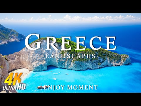 Greece 4k - Relaxing Music With Beautiful Natural Landscape - Amazing Nature - 4K Video Ultra HD