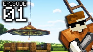 I Made The Dumbest Base Ever! - Minecraft lets play eposode 1