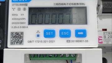 DTSU666 setings for Fox-ess inverter