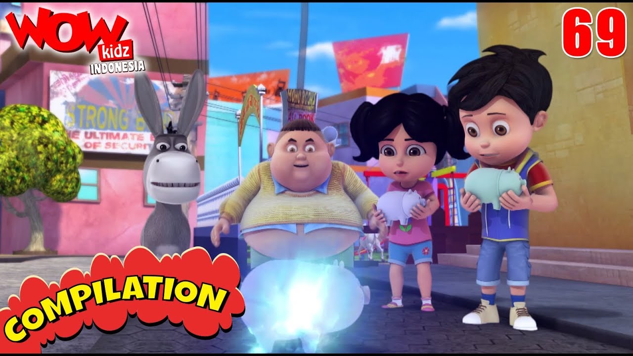 Kartun Anak Anak | Vir: The Robot Boy | KartunTv | Kompilasi 69 | WowKidz Indonesia