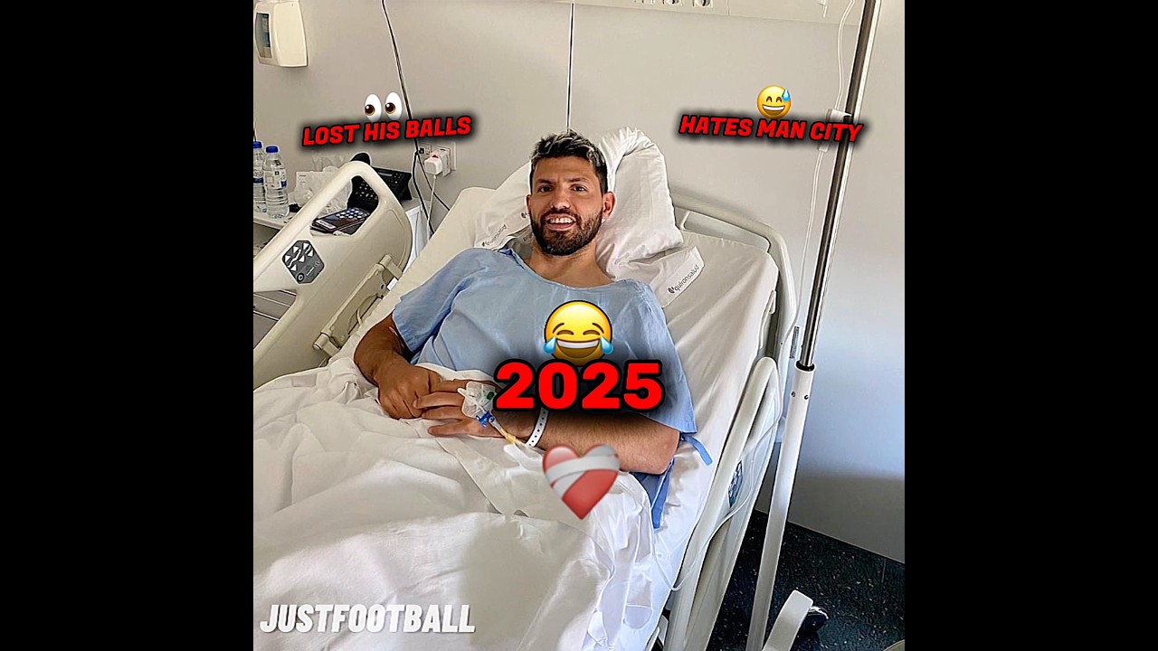Aguero surgery😂