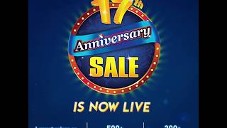 17th Anniversary Sale