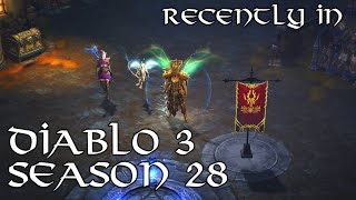 Recently In Diablo 3 - Season 28