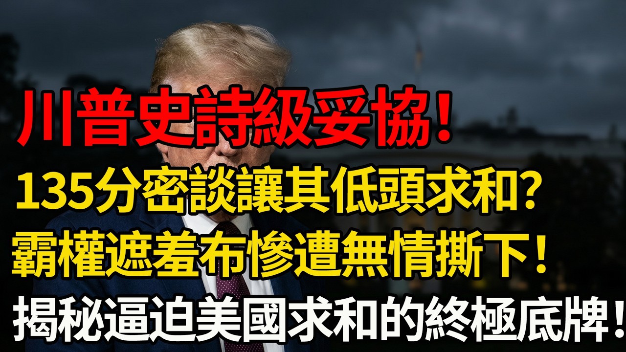 川普突降北京被撕下霸權遮羞布 ， 嘴上脫鉤資本卻「身體誠實」？  揭開老美被迫求和的致命真相！#訪華 #中美關係 #通膨 #中東局勢 #美國霸權