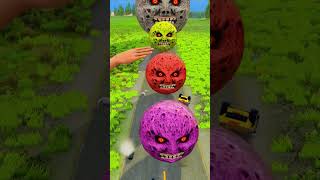Big &amp; Small Moon Cars vs Giant Hand Slap Ep.4 - BeamNG.drive