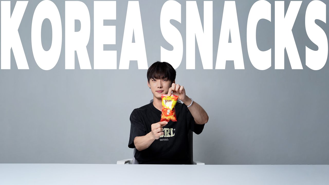 K-pop IDOL JN Favorite Korean Snacks [Jjolbyeong Snack] - YouTube