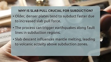 Why Is Slab Pull Crucial For Subduction? - Earth Science Answers