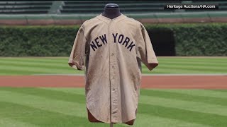 Here's how much Babe Ruth's iconic Jersey may sell for