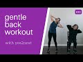 GENTLE BACK WORKOUT | Seniors, Beginners