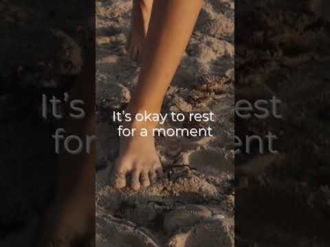 It is safe to slow down