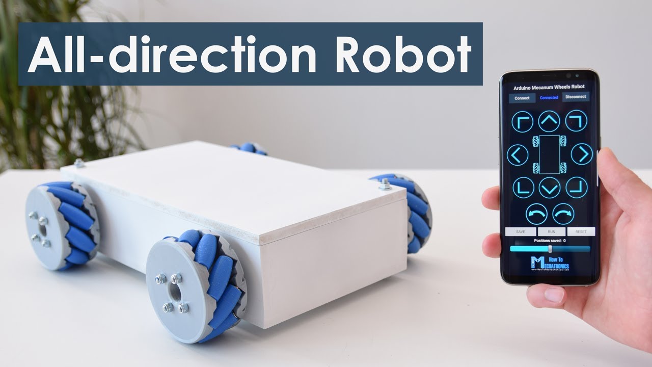 Arduino Mecanum Wheels Robot - How To Mechatronics