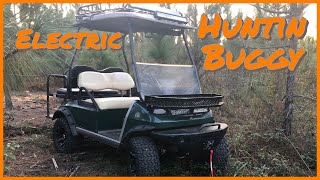 Golf Cart Converted to Hunting Buggy Walk Around