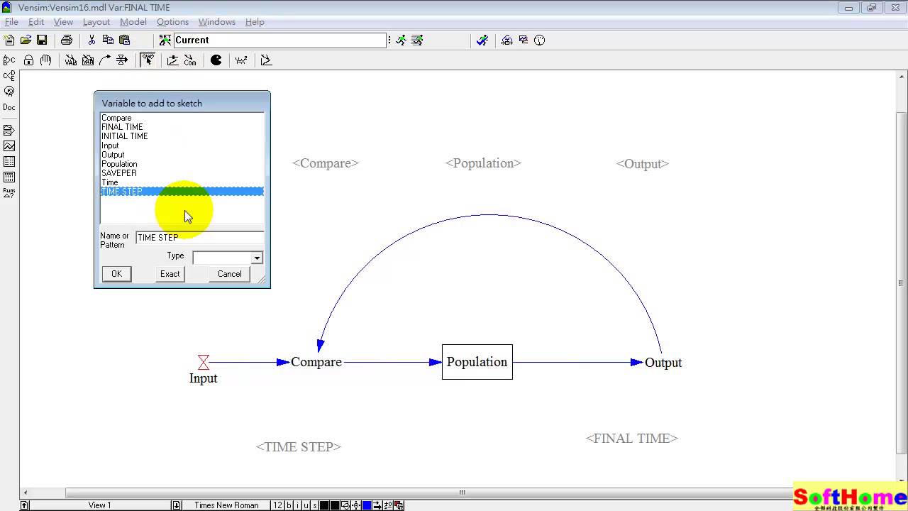 Vensim16 ; Shadow Variable ; 影子變數 - YouTube