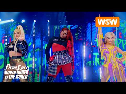 Drag Race Down Under vs The World | Rappin' Roast Full Performance | WOW Presents Plus