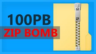 100PB Zip Bomb VS Windows PC #Shorts