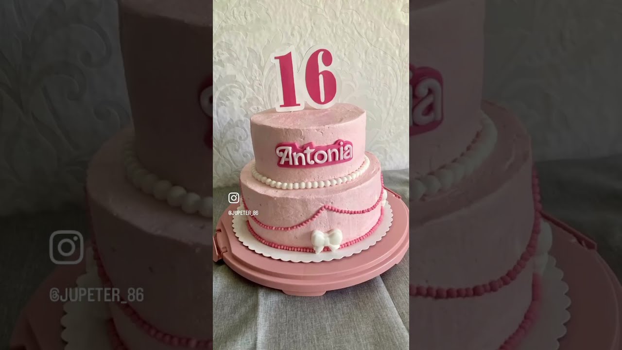 Barbietorte zum 16. Geburtstag - YouTube Barbietorte zum 16. Geburtstag - YouTube