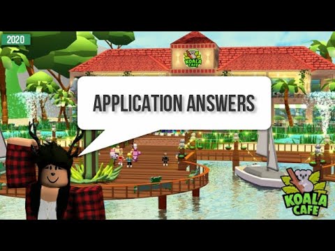 Koala Cafe Roblox Interview Questions