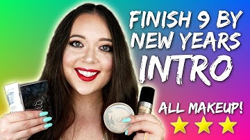Finish 9 By New Years Project Pan | INTRO