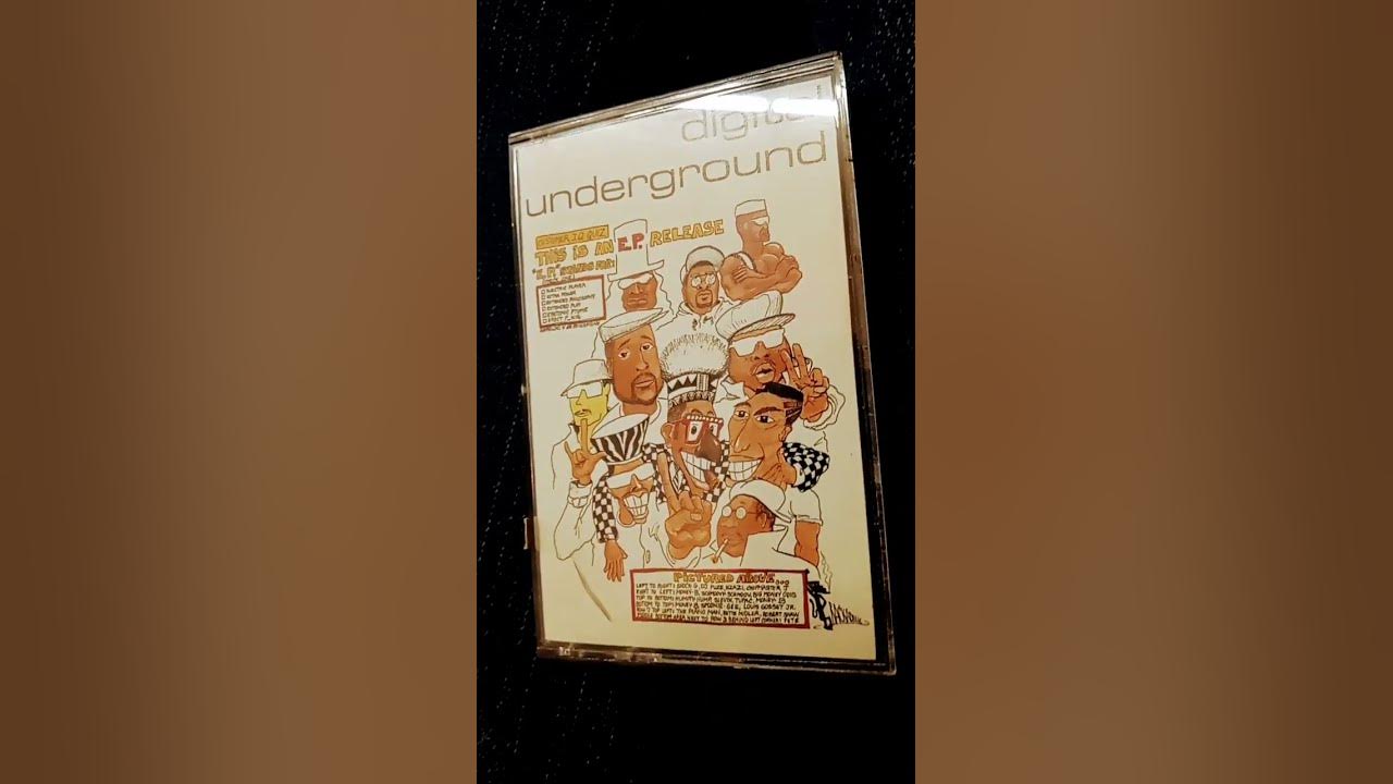 Digital Underground - Nuthin' Nis Funky This is an E.P. Release 1991 Rap Cassette Tape Classic Album