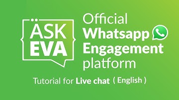 Live Chat Tutorial / Ask Eva