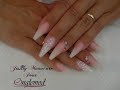 Ongle en gel "Forme ballerine et babyboomer avec les produits ONGLEMOD"