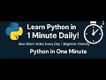 Day 5: Find the Largest of Three Numbers in Python | Python in One Minute