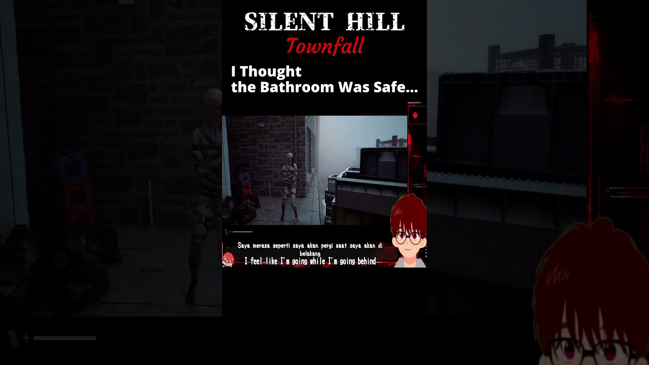 I Thoughtthe Bathroom Was Safe… | SILENT HILL Townfall #shorts