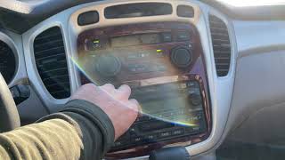 2005 Toyota Highlander Limited Blue