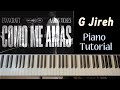Como Me Amas EvanCraft Aaron Moses Piano Tutorial mp3