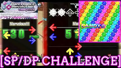 【DDR GP】 CANDY☆ / Luv UNLIMITED [SP/DP CHALLENGE] 譜面確認 Play