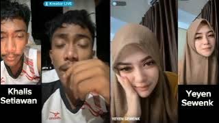 PK TIKTOK | Khalis setiawan vs yeyen Sewenk | Khalis merayu kak yeyen, malah minta nomor wa😂😂