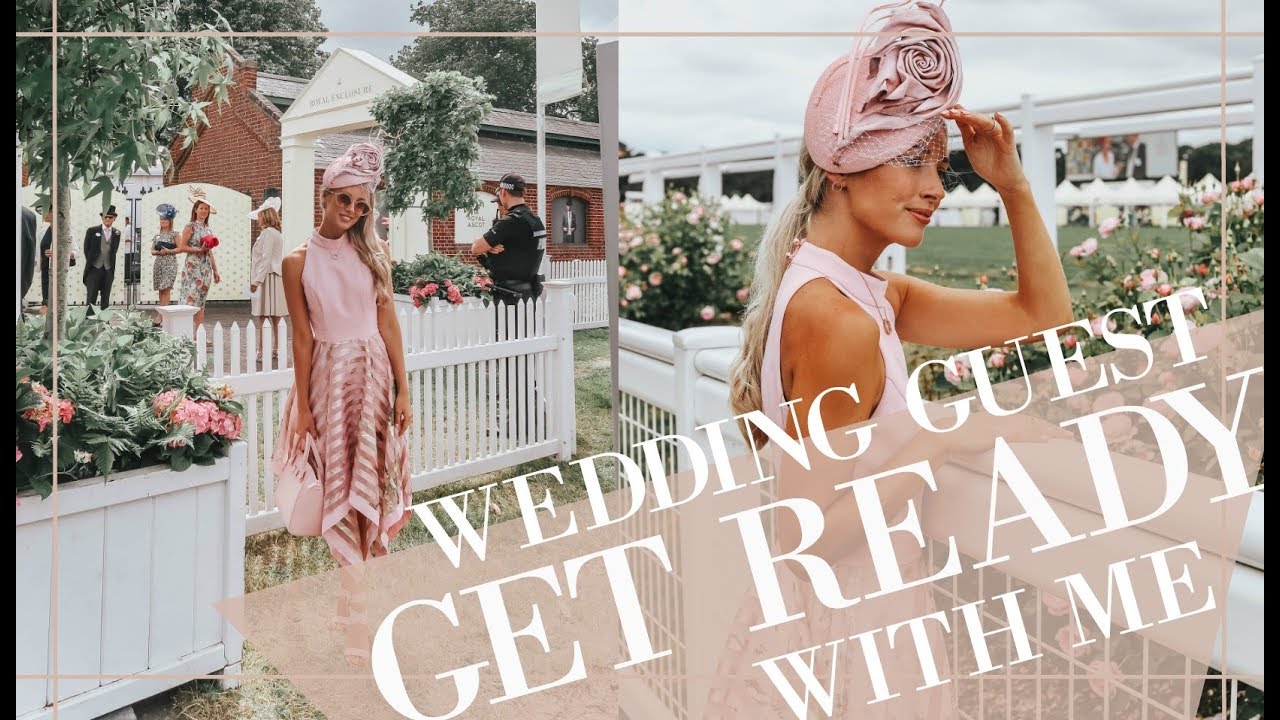 GRWM // Wedding Guest Makeup, Hair & Outfit!  // Fashion Mumblr
