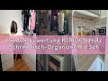 Produktbewertung KIRIGEN Holz Schreibtisch-Organizer mit Schubladen Heimarbeitsplatz Bürobedarf Holz