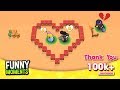 Love Story BULL, PIPER & MORTIS 💔 Brawl Stars Funny Moments 2019 | Thank You 100k+ Subscribers !!!