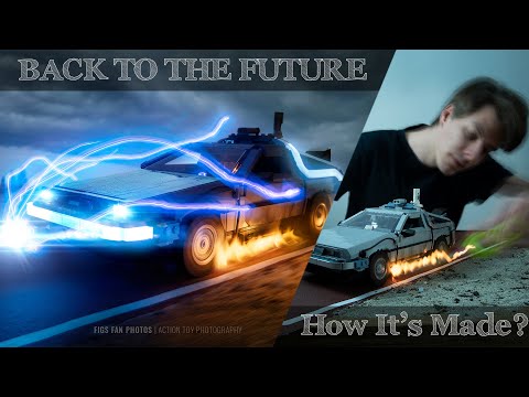 Back To The Future Toy Photography - How It's Made?