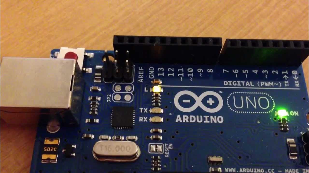 arduino uno test 2 - YouTube