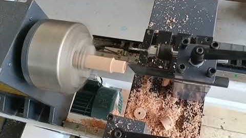 Automatic Feeding Small CNC Wood Lathe Machine