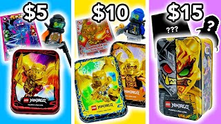 Opening Ninjago Crystalized MYSTERY TINS!