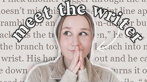 authortube newbie tag 2022! meet the writer!