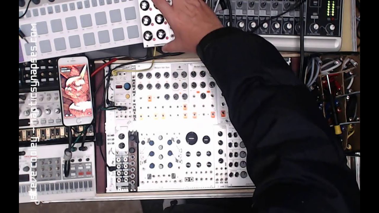 rearranging modules - making room for Hexinverter Mutant Hot Glue!