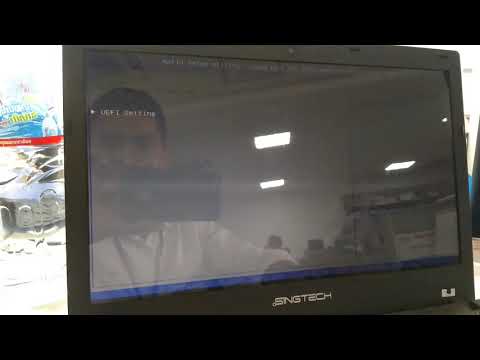 Laptop  SINGTECH Can not Start Window