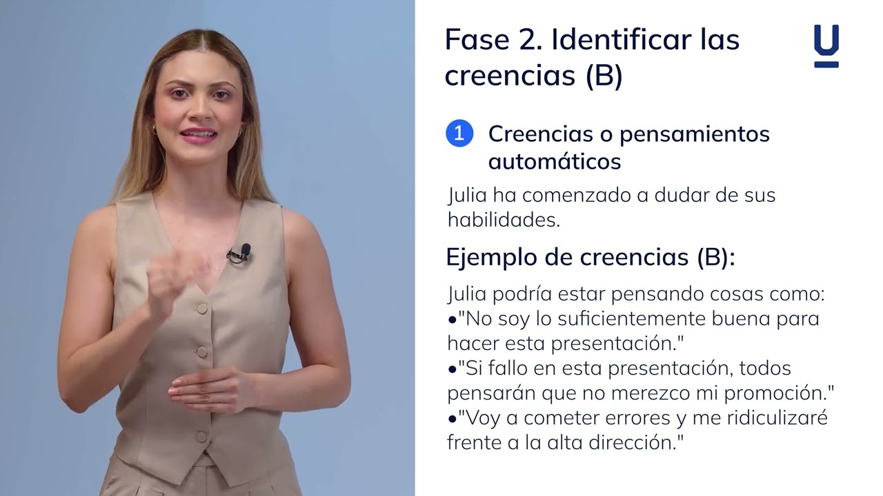 Cómo utilizar el modelo ABC - Curso de terapia cognitivo conductual