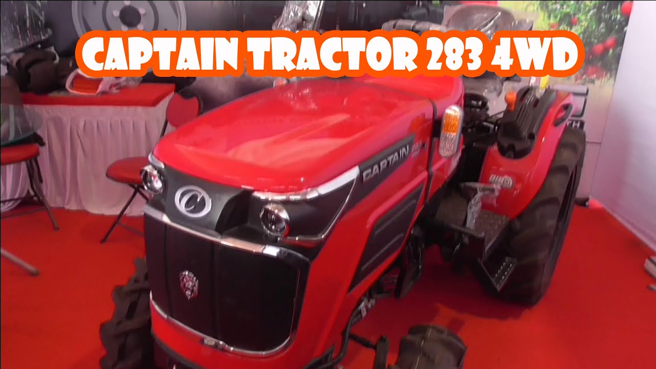 श्री सिद्धेश्वर कृषी प्रदर्शन 2025 | Captain Tractor 283 4WD | Farming Tractor | BHARAT 🇮🇳