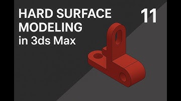 Industrial Hard Surface Modeling in 3ds Max  3D Tutorial Ep 11